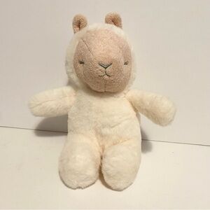 Animal Adventure Llama Plush Baby Cuddle Toy Stuffed Animal Goat Sheep Toy 8”